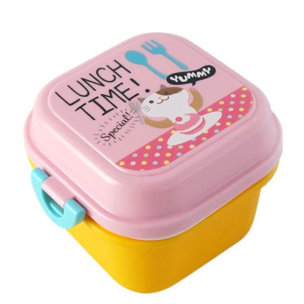 Boîte à repas enfant chat
