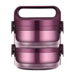 Bento violet fermé