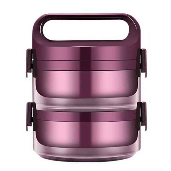 Bento violet fermé