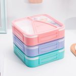 Lunch box avec compartiments