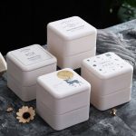 Vue de dessus lunch box