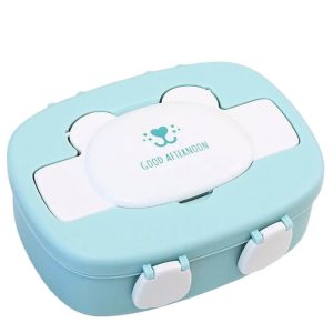 Boite lunch verte enfant