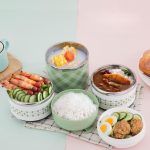 Lunch box sur bureau