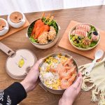 Boite compacte pour repas