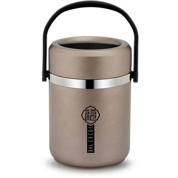 Boîte repas isotherme grise