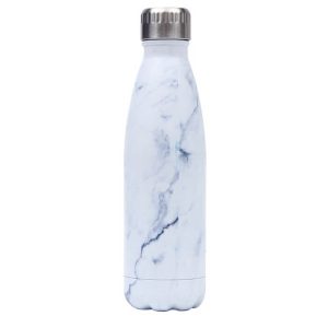 Bouteille inox marbre