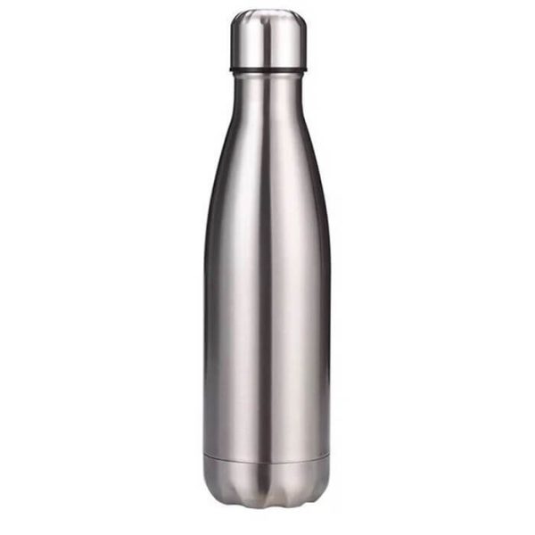 Bouteille argent élégante