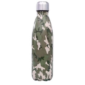 Bouteille camouflage en forêt