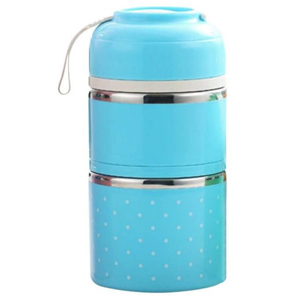 Box bento bleue