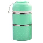 Box bento verte