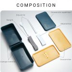 Lunch box en usage