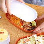 Lunch box compartiments
