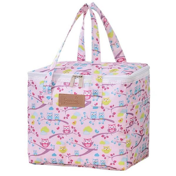 Glacière motif hiboux