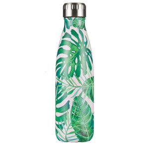 Gourde isotherme design feuilles