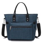 Lunch bag bleu élégant