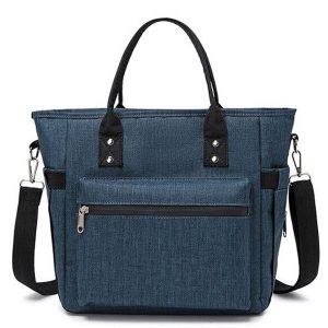Lunch bag bleu élégant