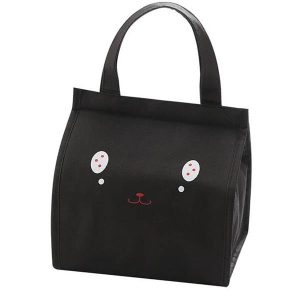 Lunch bag animalier noir