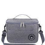 Lunch bag gris élégant