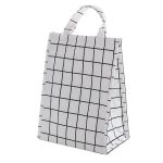 Lunch bag style carreaux