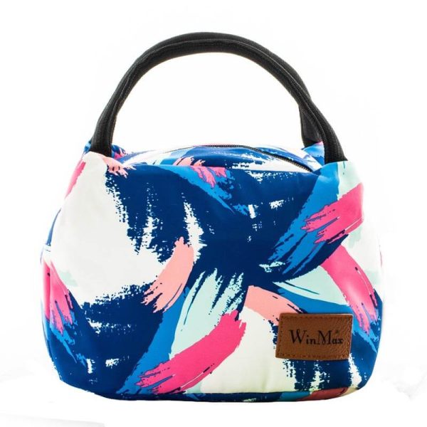 Lunch bag effet peinture