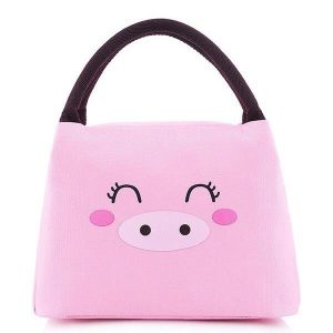 Lunch bag cochon vue avant