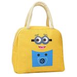 Lunch bag jaune élégant