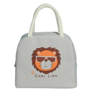 Sac repas enfant lion