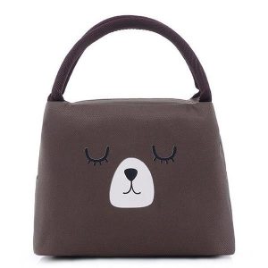 Lunch bag Ours brun