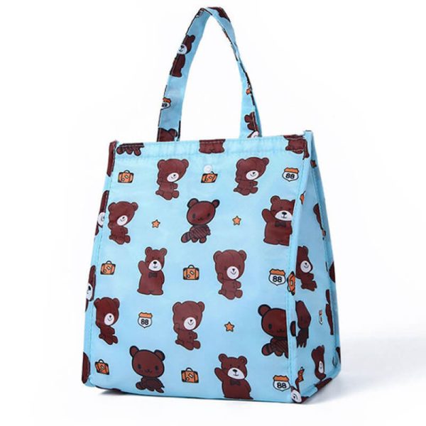 Lunch bag ourson bleu