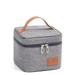 Lunch bag gris modern