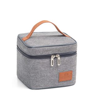 Lunch bag gris modern