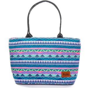 Lunch bag bohème bleu