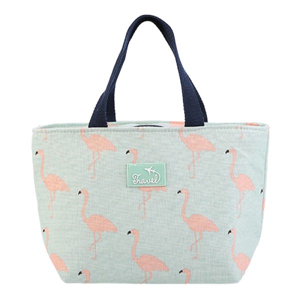 Sac flamant rose isotherme