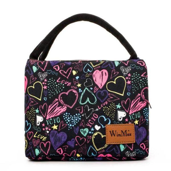 Lunch bag motif cœur