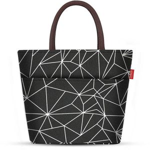 Lunch bag design géométrique