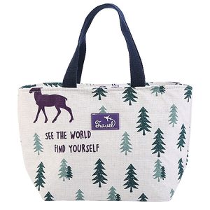 Lunch bag motif sapin