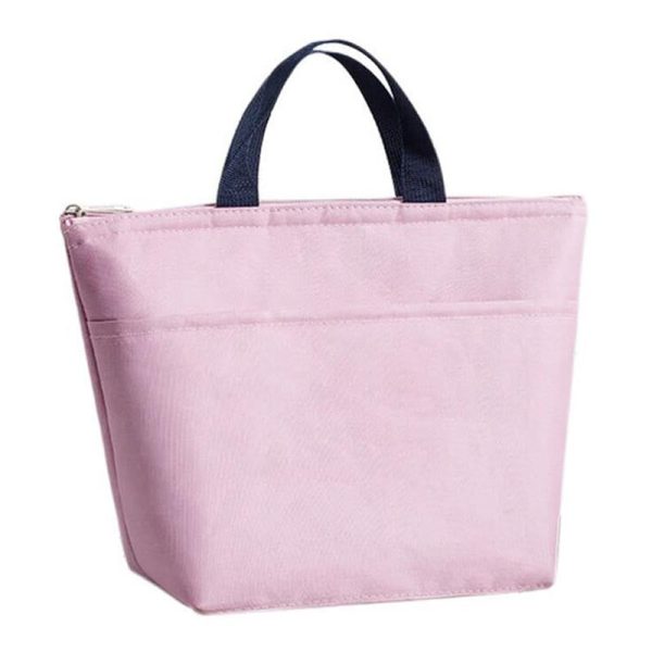 Lunch bag isotherme rose élégant