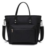 Lunch bag noir élégant
