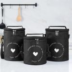 Sac isotherme noir élégant