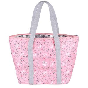 Lunch bag rose naturel
