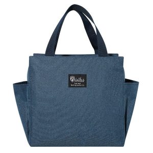 Sac lunch isotherme bleu