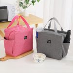 Lunch bag avec poches latérales