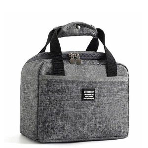 Lunch bag isotherme gris
