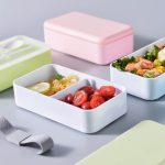Boîte repas étanche bleue