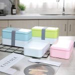 Lunch box avec deux étages