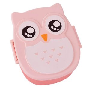Lunch box rose design hibou