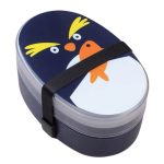 Lunch box avec motif gorfou