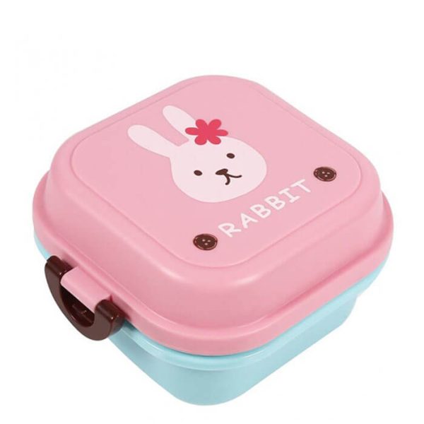 Lunch box design lapin mignon
