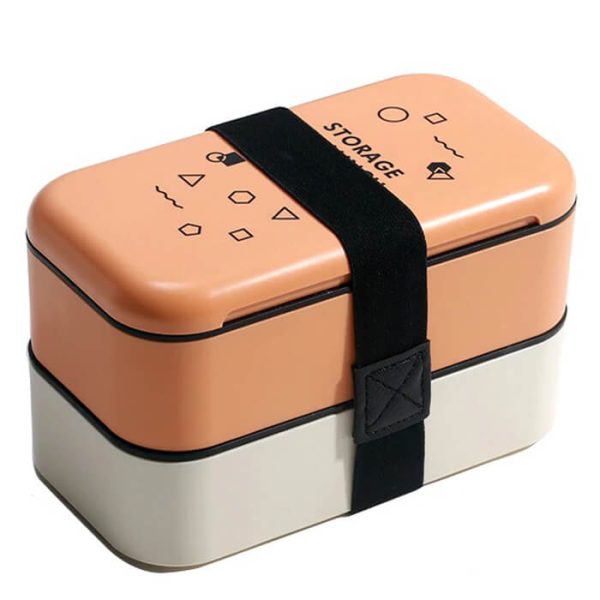 Lunch box design saumon