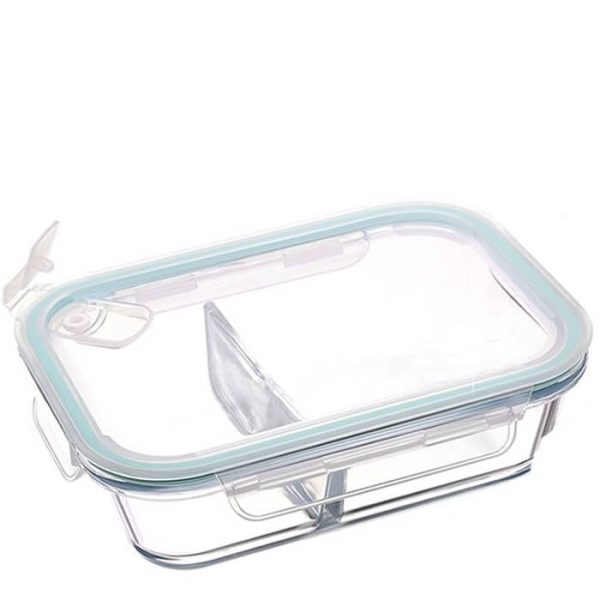 Lunch box en verre fermée